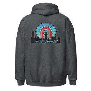 Embroidered Spray-paint Hoodie - Image 9