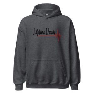 Embroidered Lifetime Hoodie Dark - Image 6