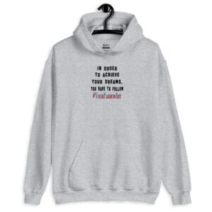 Embroidered Motto Hoodie - Image 1