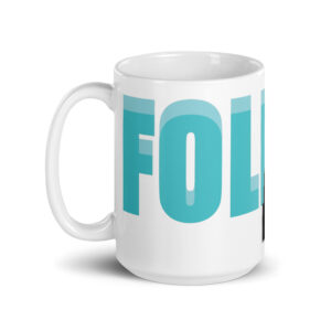 White glossy mug - Image 5